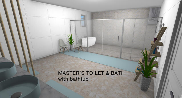 Master&#39;s Toilet &amp; Bath